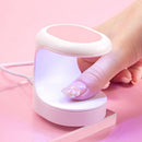 Mini Secador de Unhas Portátil NiceNail UV/LED: Secagem Rápida e Eficiente de Gel