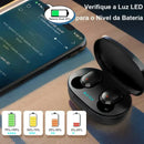 Fones Bluetooth Hi-Fi com Cancelamento de Ruído